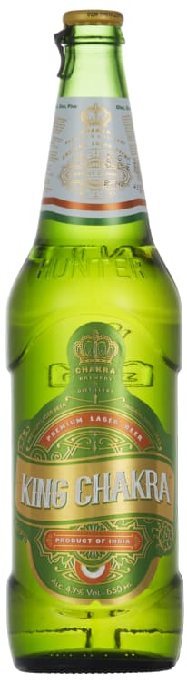 King Chakra Premium Lager 0,65l flaske