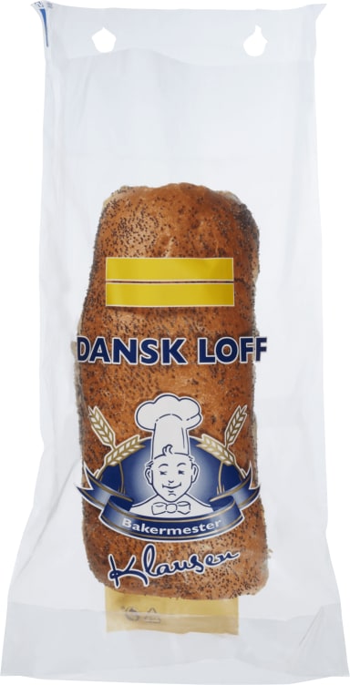 Dansk Loff m/Valmuefrø 600g Klausen