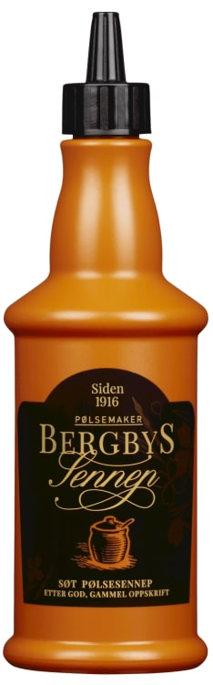 Sennep 510g Bergbys