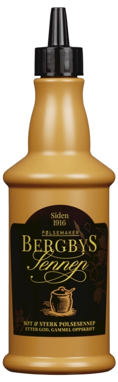 Sennep Søt&Sterk 460g Bergbys