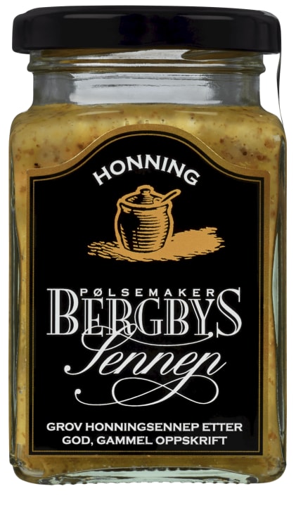 Honningsennep 230g Bergbys