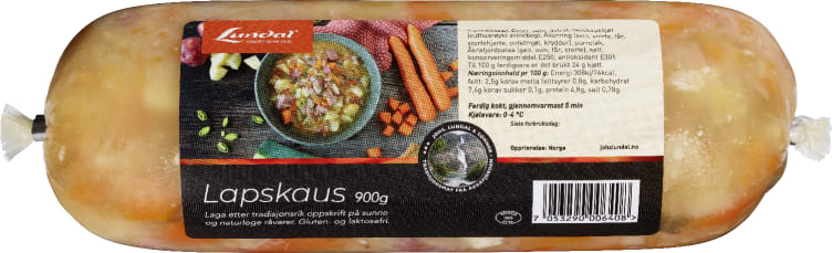 Lapskaus Laktose/Glutenfri 900g Lundal