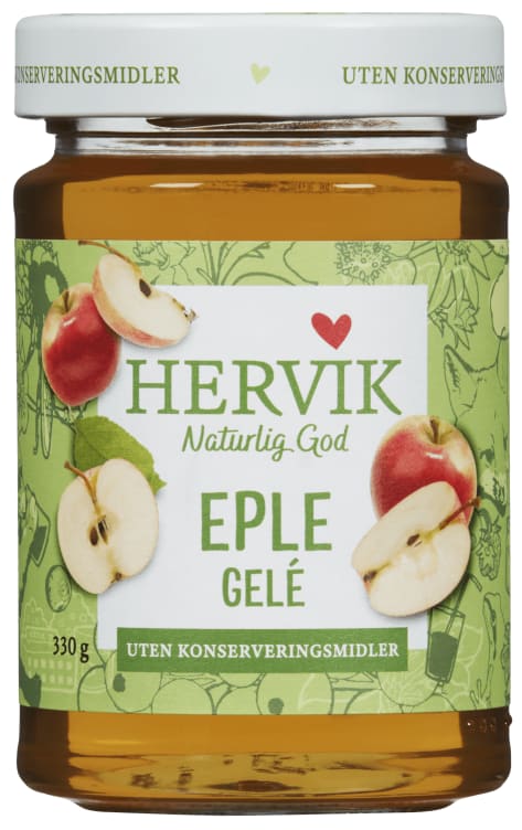 Eplegele 330g Hervik