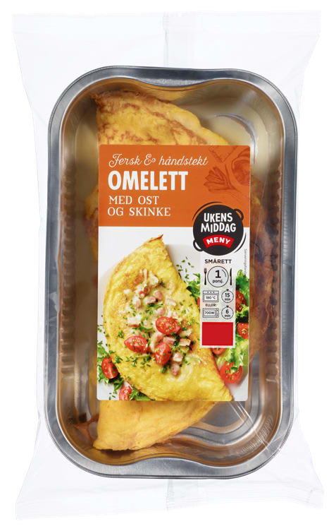 Omelett m/Skinke&Ost 330g Meny