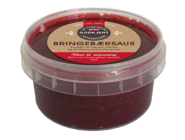 Bringebærsaus 250g Delis Kitchen