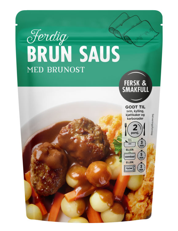 Brun Saus Klassisk 2dl F&S