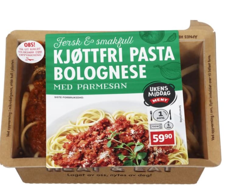 Pasta Bolognese - Veggie Style 470g Matbørsen 