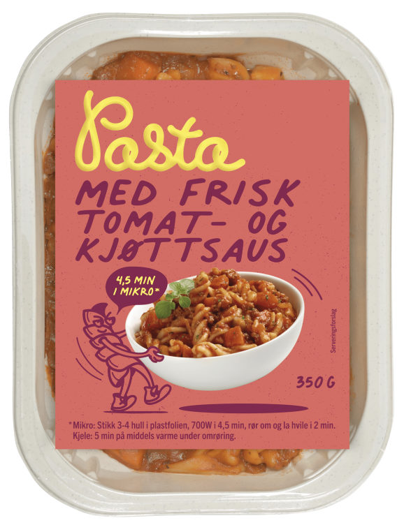 Pasta m/Kjøttsaus 350g Matbørsen