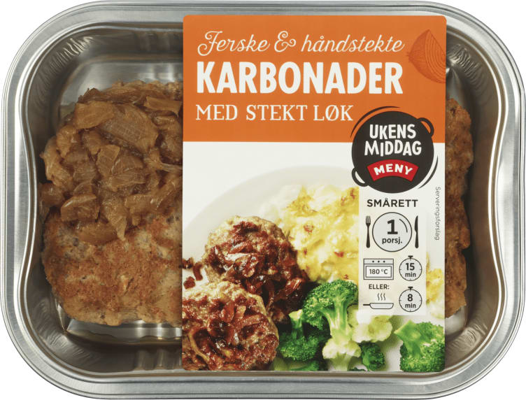 Bilde av Karbonader m/Løk 250g Meny