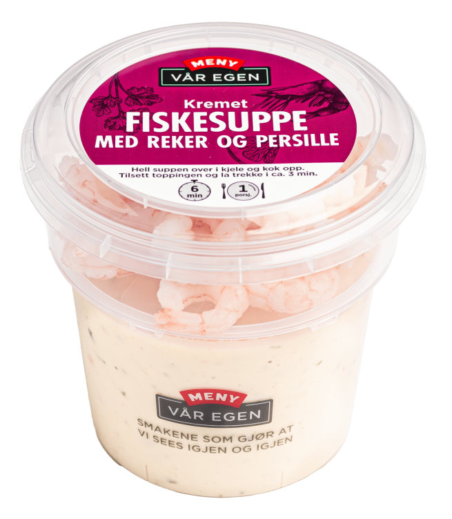Product Image for Kremet fiskesuppe 4dl + norske reker