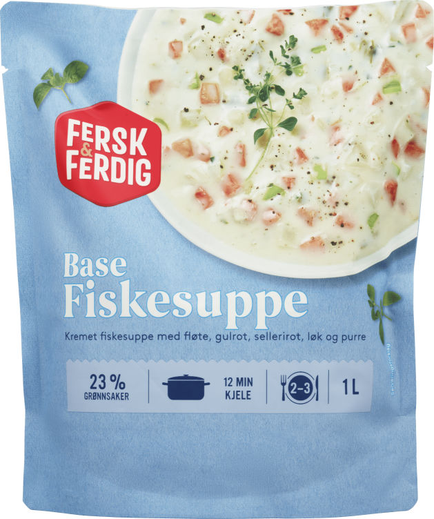 Fiskesuppe 1l Fersk&Ferdig