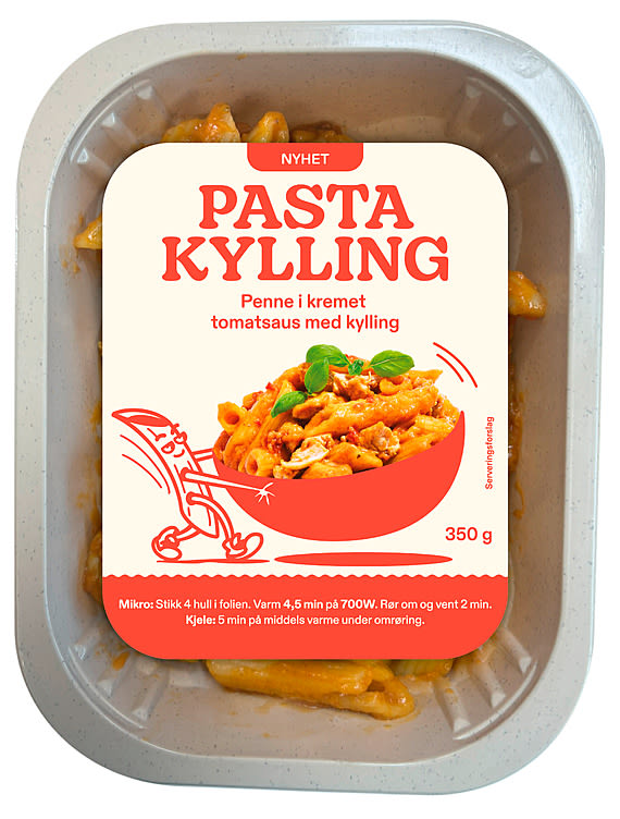 Pasta m/Kylling 350g Matbørsen