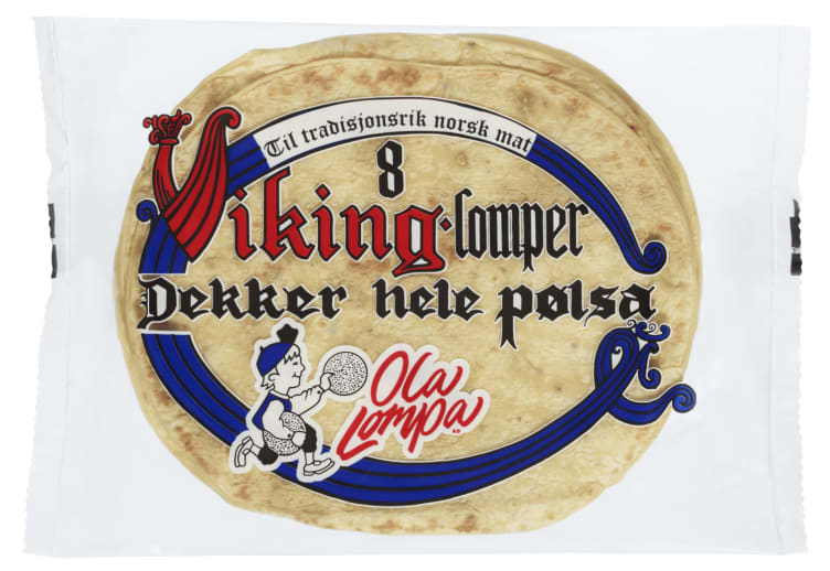 Bilde av Viking Lomper 8stk 290g Ola-Lompa