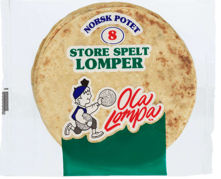 Bilde av Lomper Spelt 8stk 270g Ola-Lompa