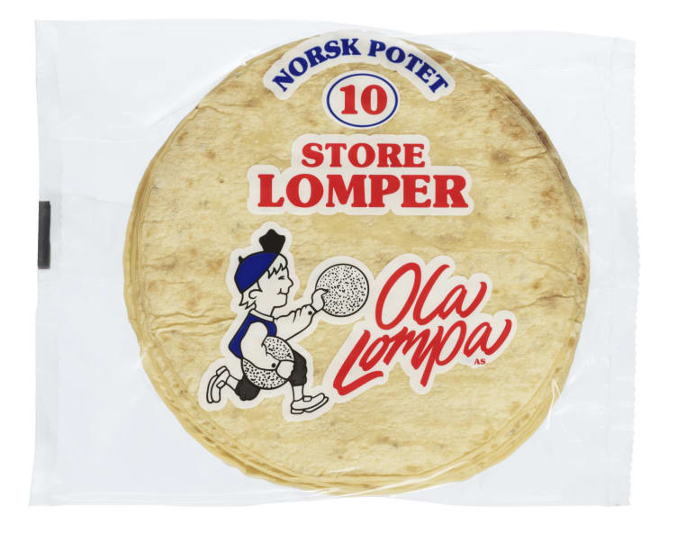 Bilde av Lomper Store 10stk 280g Ola-Lompa