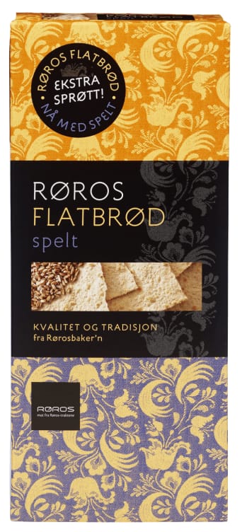 Product Image for Flatbrød Spelt 190g Røros