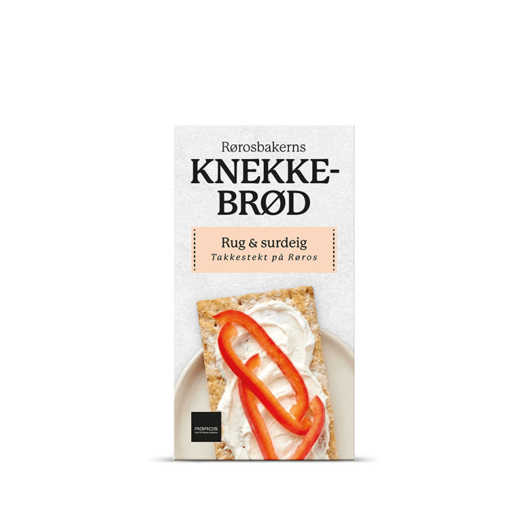 Knekkebrød Rug Surdeig 180g