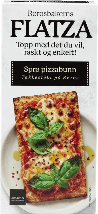 Pizzabunn Takkestekt 160g Rørosbakeren
