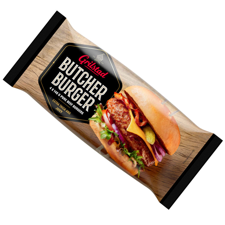 Grilstad Butcher Burger 4x140g