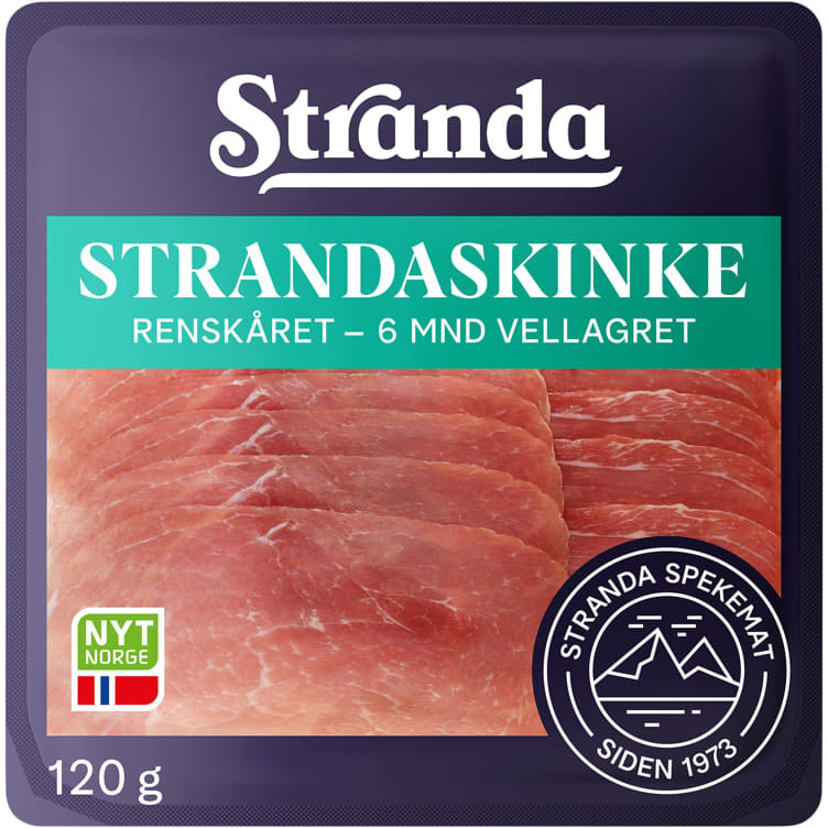 Strandaskinke Renskåret 120g