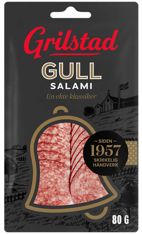 Gullsalami 80g Grilstad