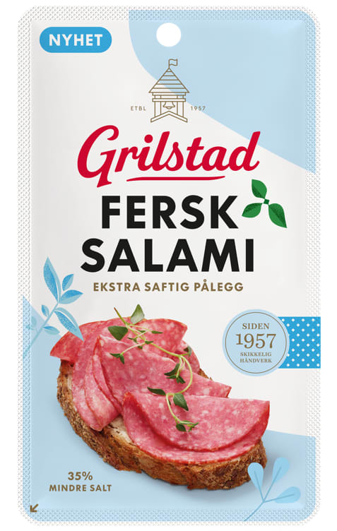 Salami Fersk 80g Grilstad