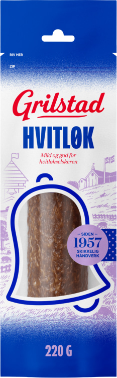 Bilde av Grilstad Hel Hvitløk 220g