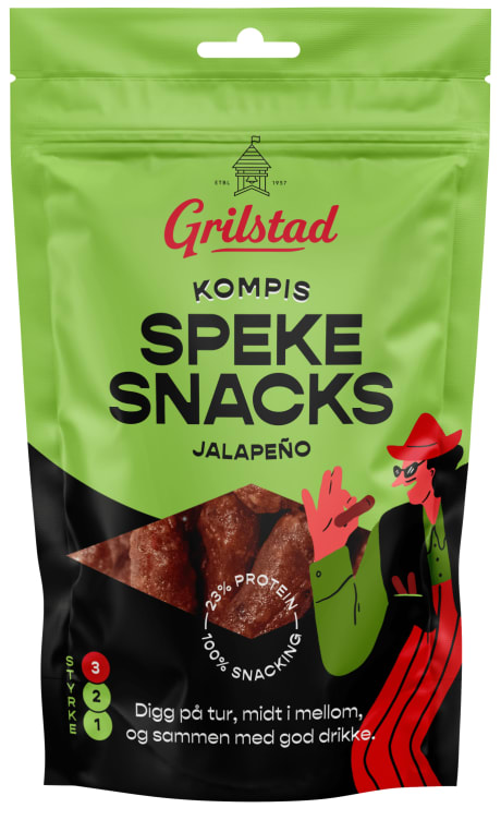 Product Image for Spekesnacks Kompis Jalapeno 55g Grilstad