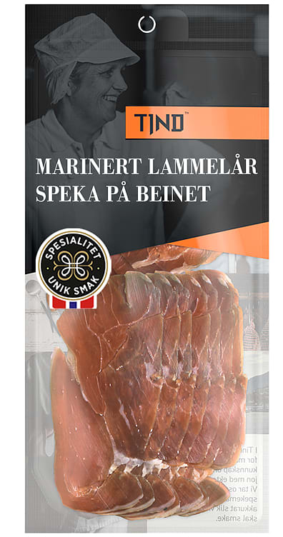 Lammelår Marinert Speket 80g Tind