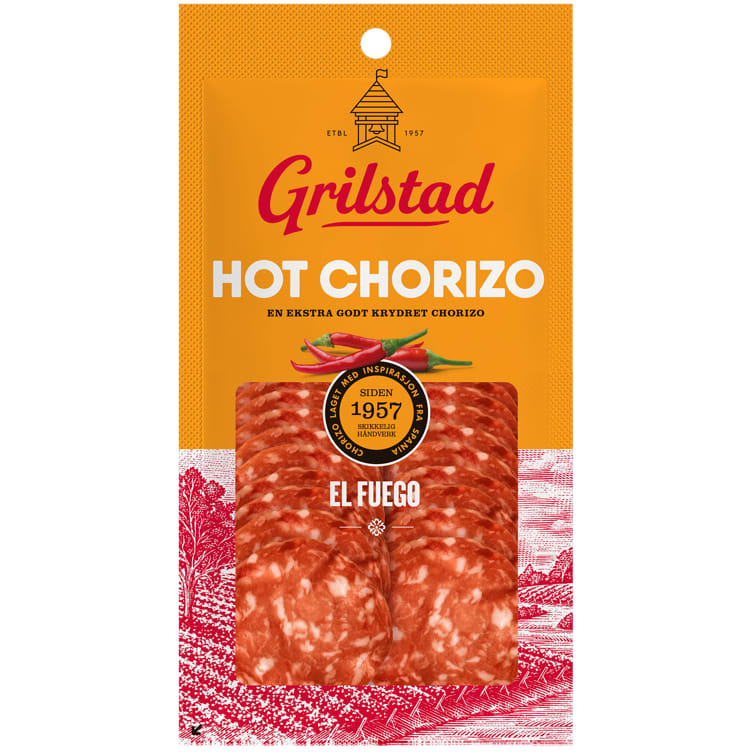 Hot Chorizo 100g Grilstad
