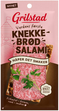 Knekkebrødsalami