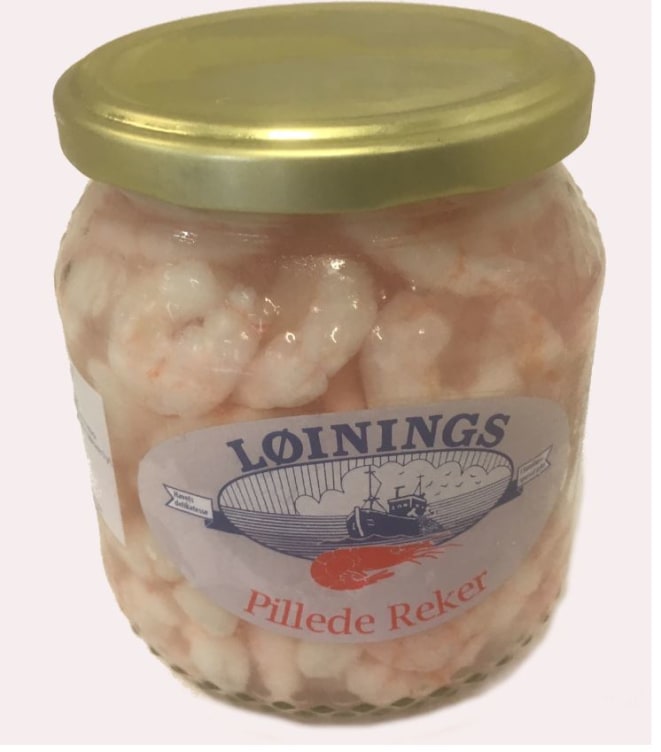 Reker i Lake Store 570g Løining