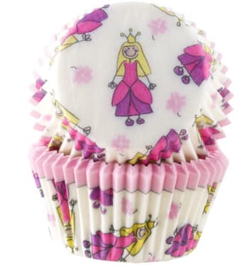 Muffinsformer Prinsesse 50stk Cacas