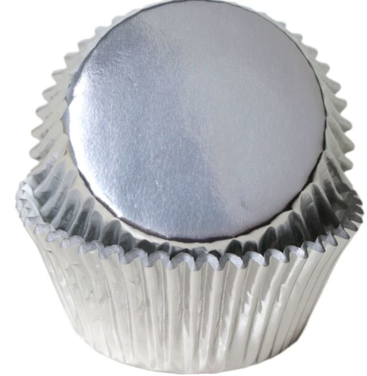 Bilde av Muffinsformer Standard Sølv 45stk Cacas