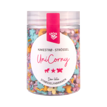 Kakestrø Enhjørning Unicorny 80g Cacas