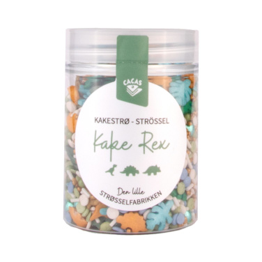 Kakestrø Dinosaur Kake Rex 80g Cacas