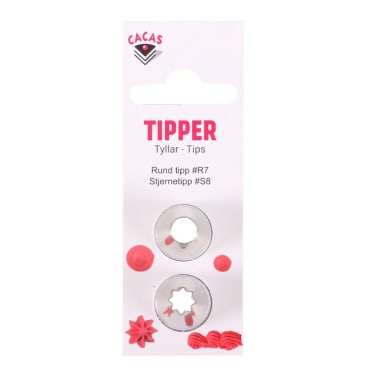 Tippsett Tipp R7 og S8 Cacas