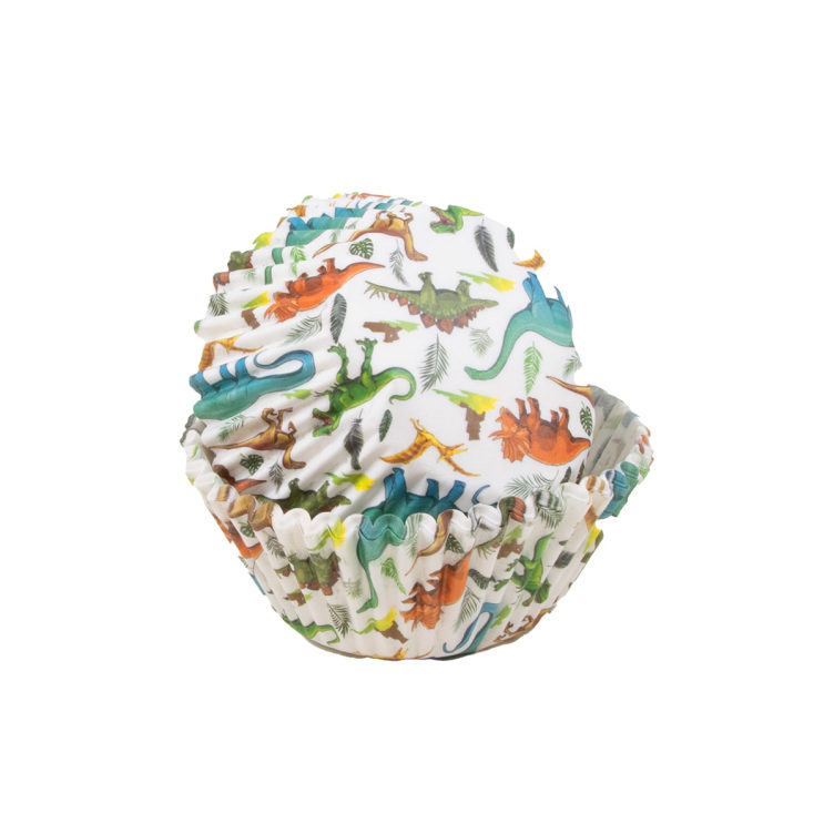 Muffinsform Dinosaur 50stk Cacas