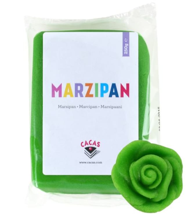 Marsipan Grønn 250g Cacas