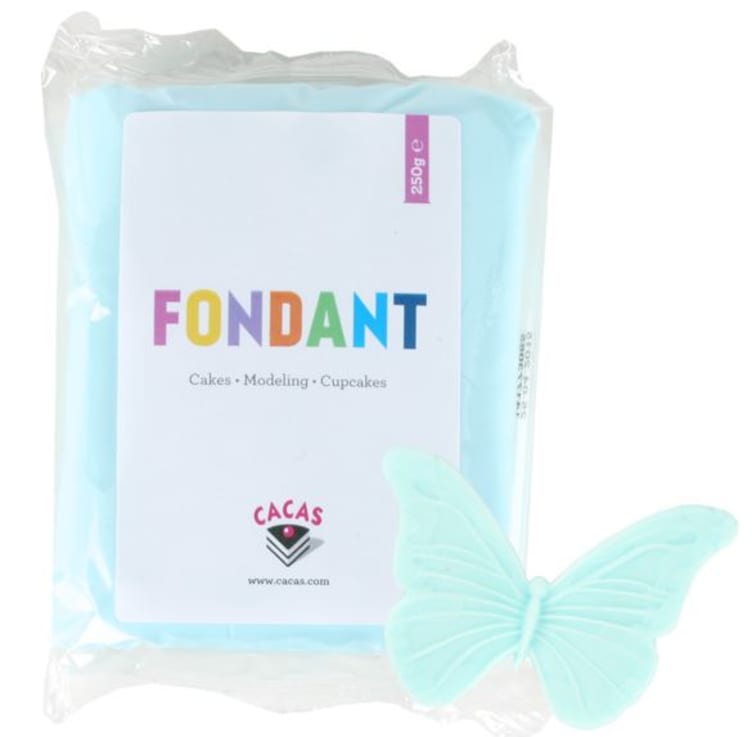 Bilde av Fondant Babyblå 250g Cacas