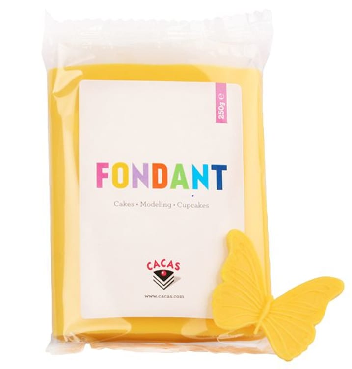 Bilde av Fondant Gul 250g Cacas