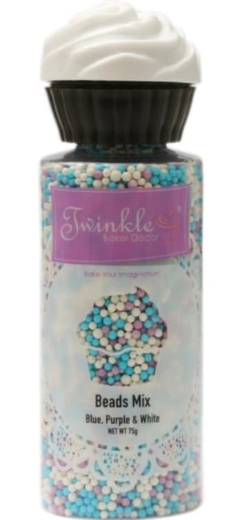 Kakestrø Minperler Frozen 75g Twinkle