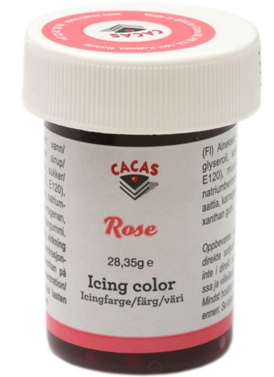 Icingfarge Lys Rosa 28g Cacas