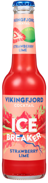 Vikingfjord Ice Breaker Strawberry 0,275l flaske
