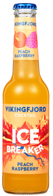 Vikingfjord Ice Breaker Peach 0,275l flaske