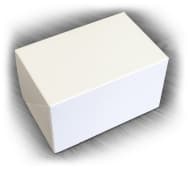 Kakeeske Hvit 16x10x5x9,4cm Kartonage
