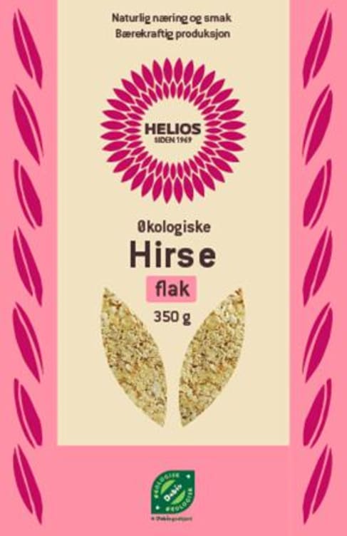 Bilde av Hirseflak Økologisk 350g Helios