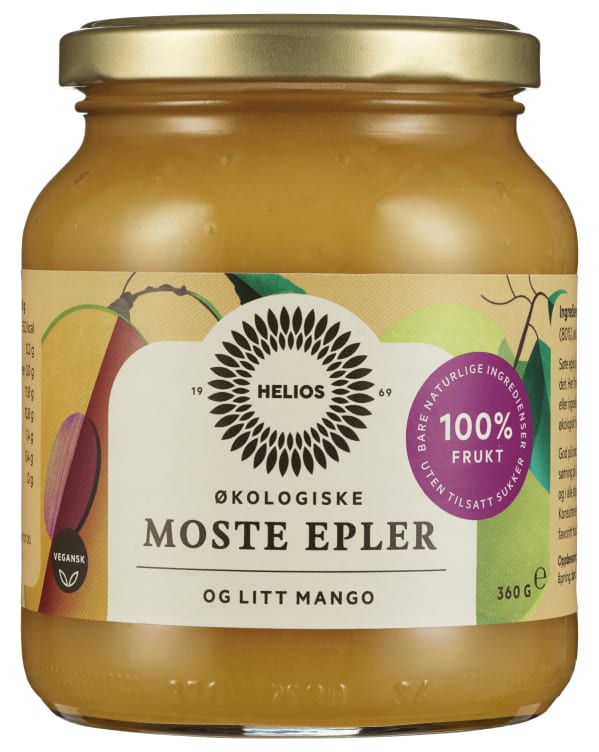 Product Image for Eplemos m/Mango Økologisk 360g Helios