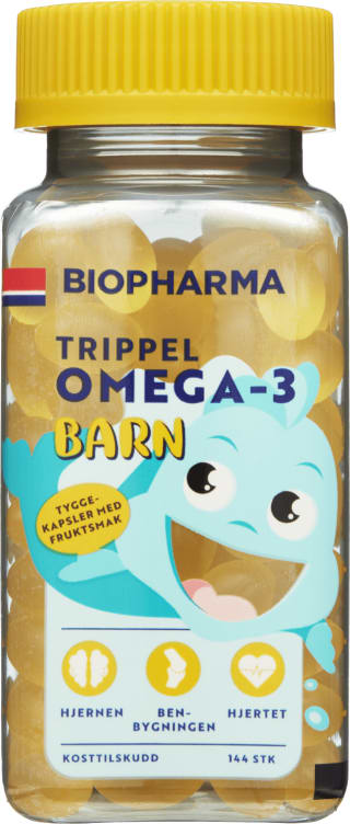 Product Image for Trippel Omega-3 Barn 144stk Biopharma
