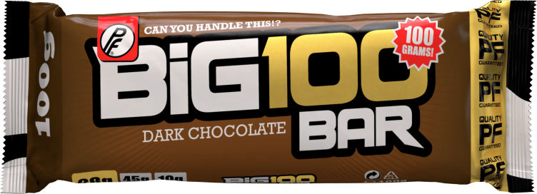 Proteinfabrikken Big 100 Mørk Sjokolade 100g